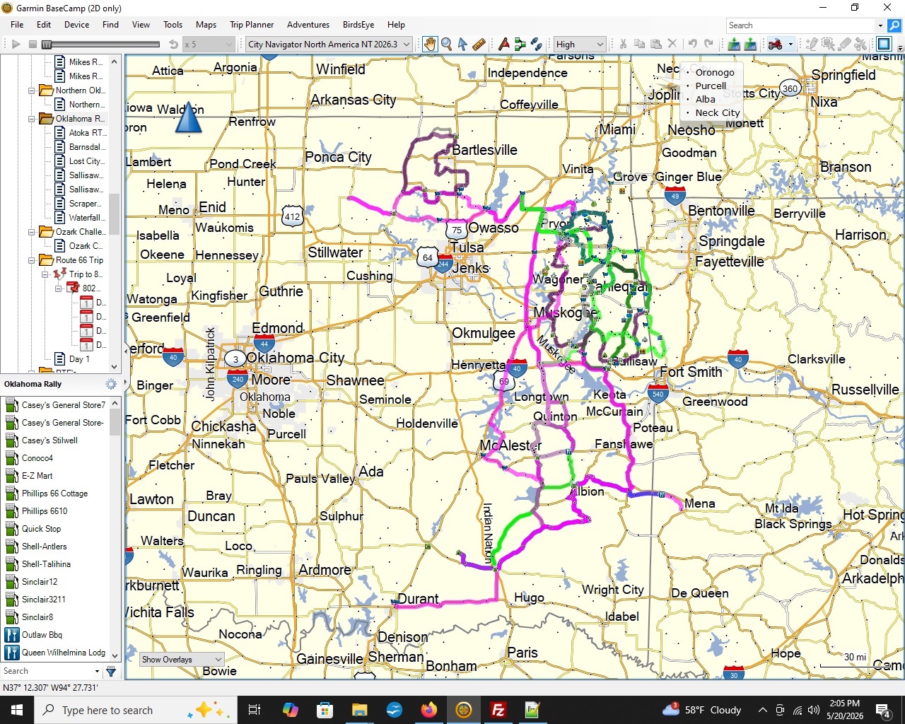 routes