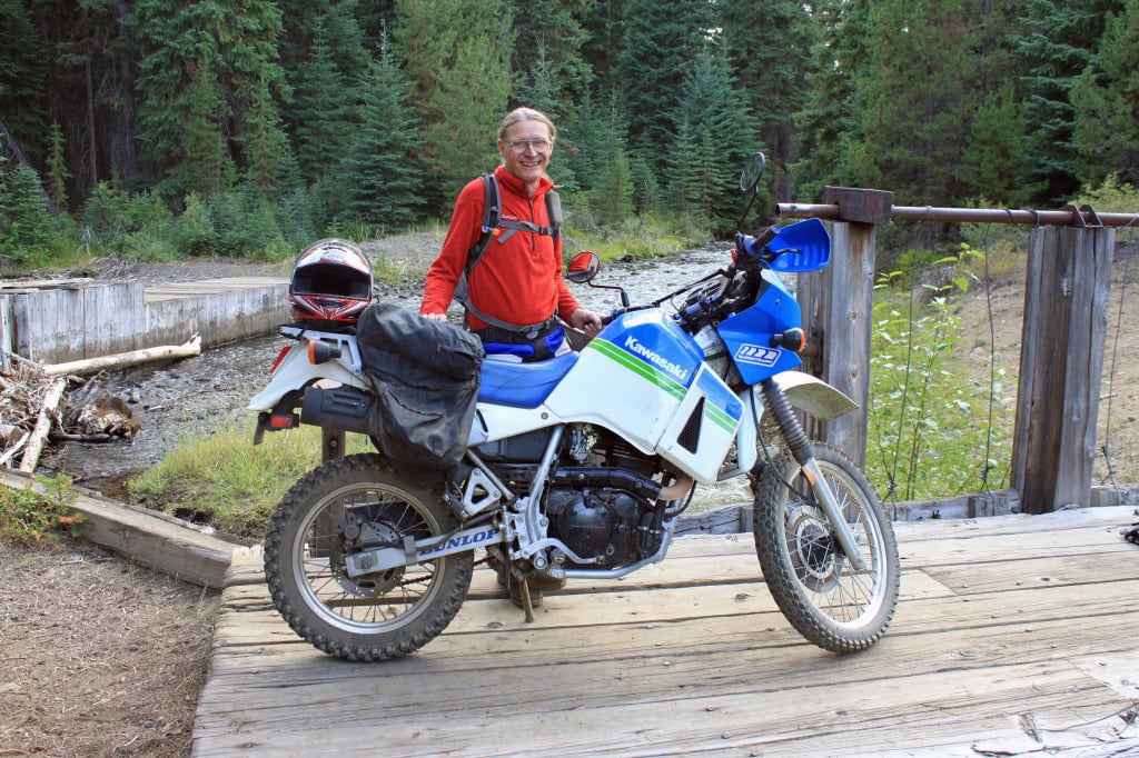 Jerry Young’s 1990 Kawasaki KLR 650 Website Builder